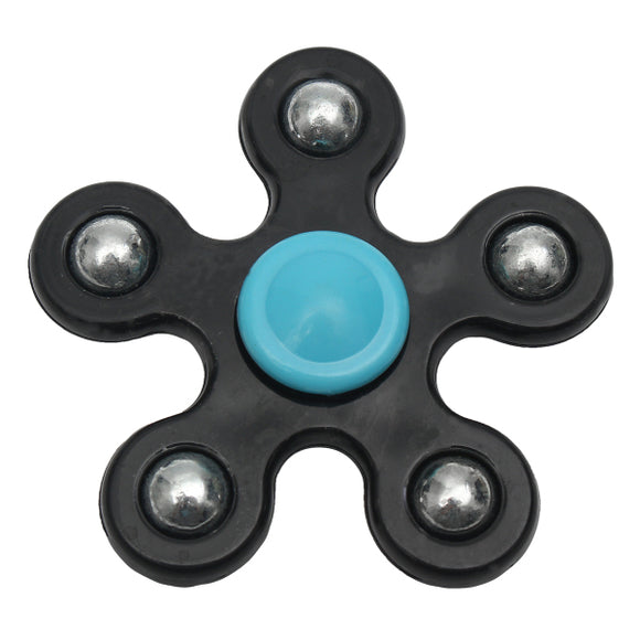 ECUBEE 5 Pcs ABS EDC Fidget Spinner Hand Spinner Finger Focus Reduce Stress Gadget