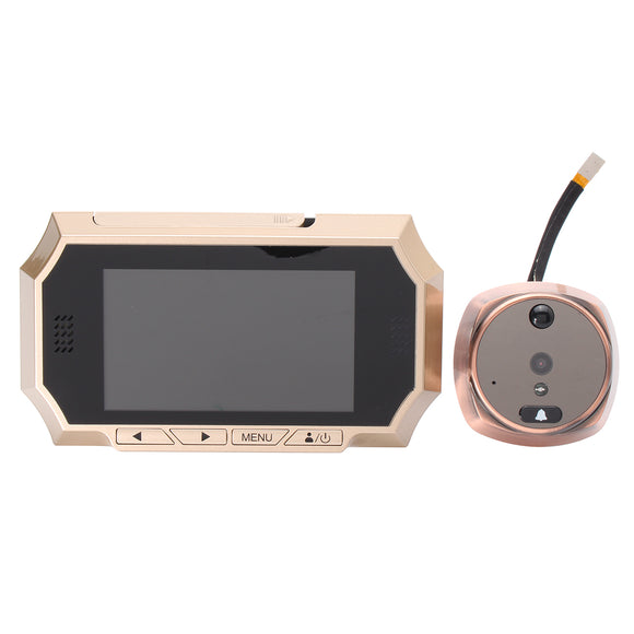 160 Degree View Digital LCD Door Peephole Viewer Eye Doorbell IR Camera Motion Detection Monitor