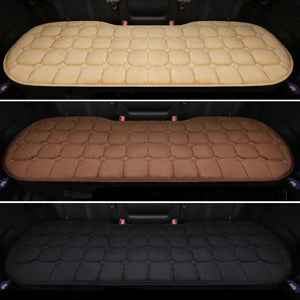 Universal Plush Rear Car Auto Seat Cover Plush Protector Mat Chair Cushion