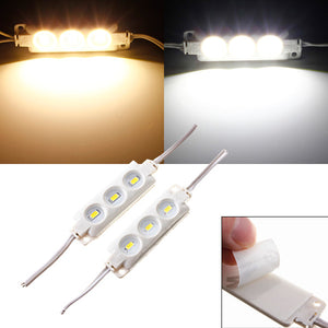 1pcs Molding Waterproof 3LED 5630 SMD Module Light White/Warm White