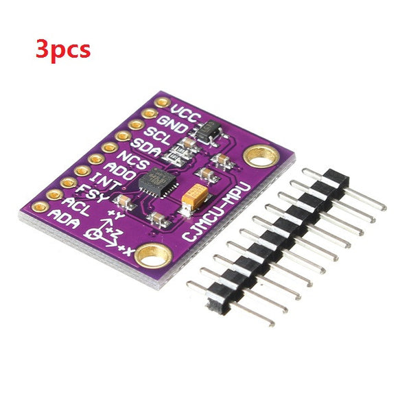 3pcs MPU9250 Integrated 9DOF 9-Axis Attitude Accelerometer Gyro Compass Magnetic Field Sensor