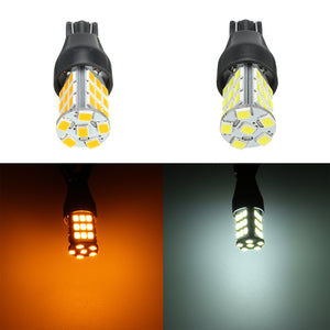 1Pcs T15 33SMD LED Car Backup Reverse Lights Brake Width Lamp Bulb DC 12V White/Yellow