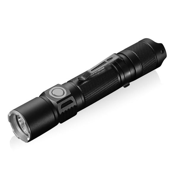 JETBeam PC20 XHP35 5Modes 1800LM USB Recharging Dual Switch Tactical Flashlight 21700 20700 18650