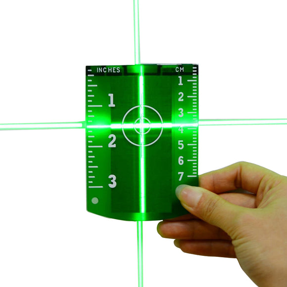 Red Green Laser Target Card Plate for Red Green Laser Level