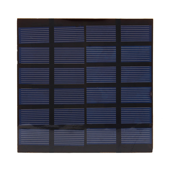 1.5W 6V Polycrystalline Solar Panel Cell Phone Battery Power Charger Module