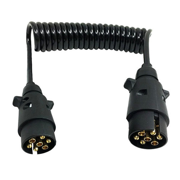 Tirol 7 Pin Trailer Towing Plug Europe Standard Wiring Cable Connector For Caravan Lorry