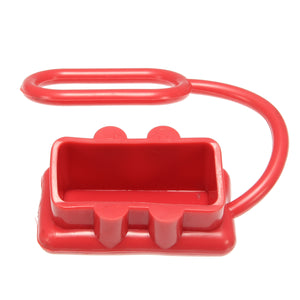 1Pc Red Rubber 175 AMP Electrical Plug Connector End Cover Dust Cap Boot