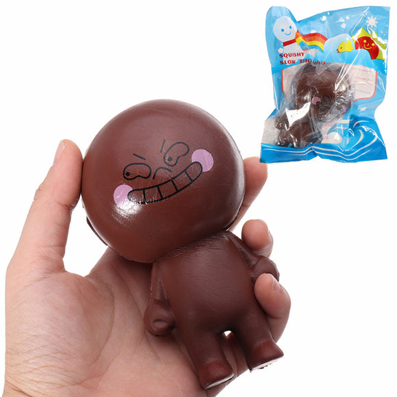 YunXin Squishy Chocolate Bad Boy Doll 11cm Soft Slow Rising With Packaging Collection Gift Decor Toy
