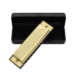 IRIN 10 Hole 20 Tones C Key Blues Harmonica Musical Instrument