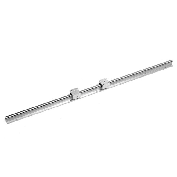 Machifit SBR16 1150mm Linear Rail Shaft Rod with 2pcs SBR16UU Bearing Block CNC Parts