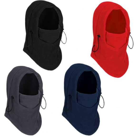 Thermal Fleece Balaclava Hat Hood Ski Bicycle Motorcycle Racing Face Mask Neck Helmet Cap