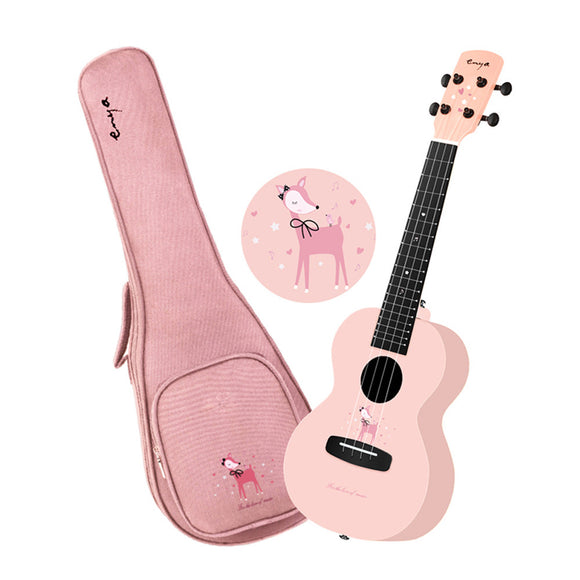 Enya EUC-FG1 23 Inch 4 Strings Hawaii Ukulele with Bag Musical Instruments for Girl