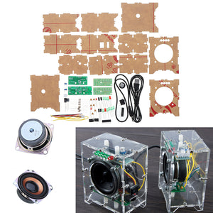 DIY Mini Version Small Amplifier Speaker Kit 3W Speaker Audio Student Soldering Experiment Training Diy Circuit Board Kit