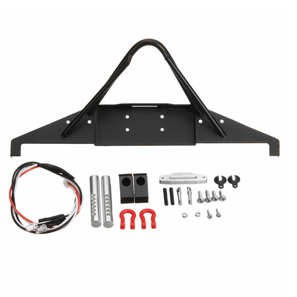 Metal Front Mounted Bumper For Axial SCX10 1:10 RC Crawlers