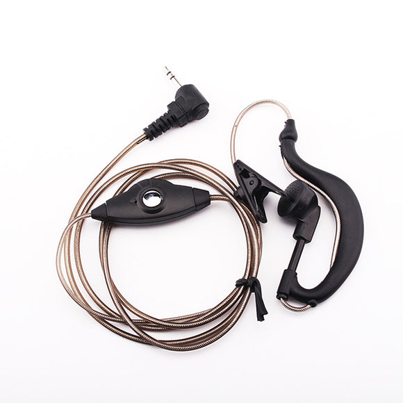 Moto T6200C/T5428/HYTTC320/TC310 Interphone Single Needle 2.5mm Metal Aluminum Foil Line Earphones