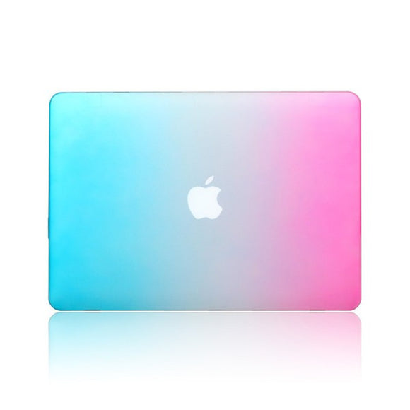 Fashion Rainbow Colorful Protective Shell Laptop Case Cover For Apple MacBook Retina 12 Inch