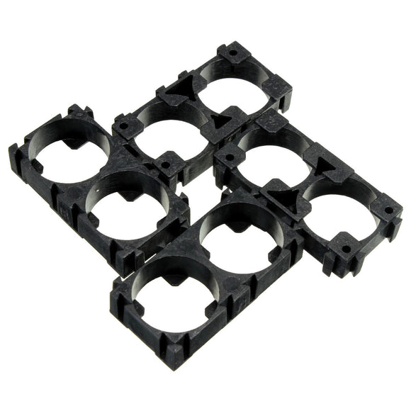 25pcs Double Bracket 18650 Battery Spacer Radiating Shell Plastic