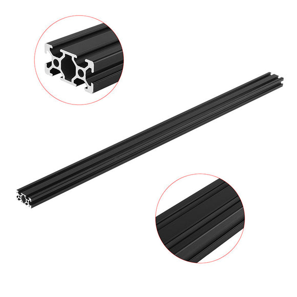 Machifit 700mm Length Black Anodized 2040 T-Slot Aluminum Profiles Extrusion Frame For CNC