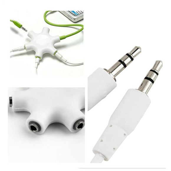 Headphone Audio Splitter Cable 3.5mm Audio Splitter Sound