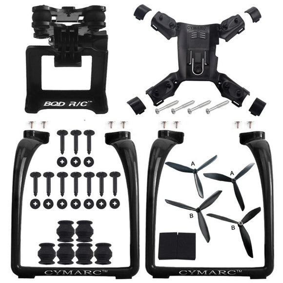 Hubsan H501S X4 AIR H501A Legs Landing Gear Gimbal Mount Camera Holder Bracket Propeller Spare Part