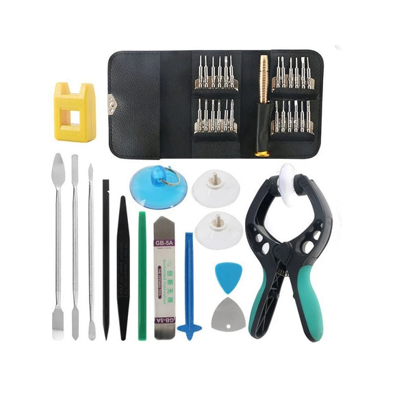 40PCS Opening Tools Metal Pry Bar Screwdriver Smartphone Disassemble Repair Tools Kit for iPhone Samsung Hand Tools Set