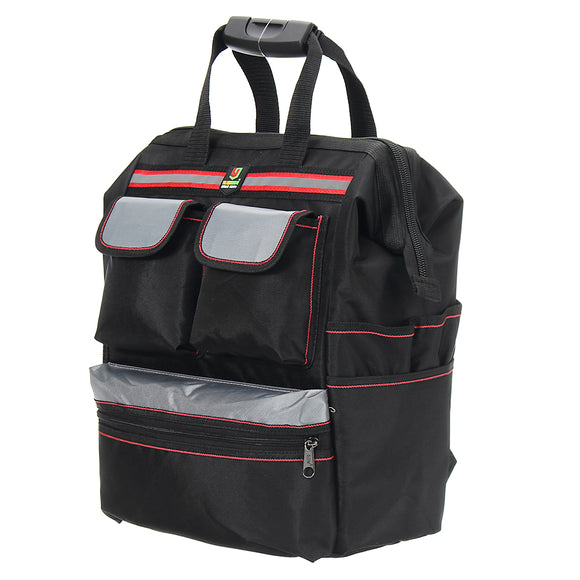 Multifunctional Oxford Cloth Double Shoulders Tool Bag Storage Backpack Bags Electricians Maintain Portable Tool Bags