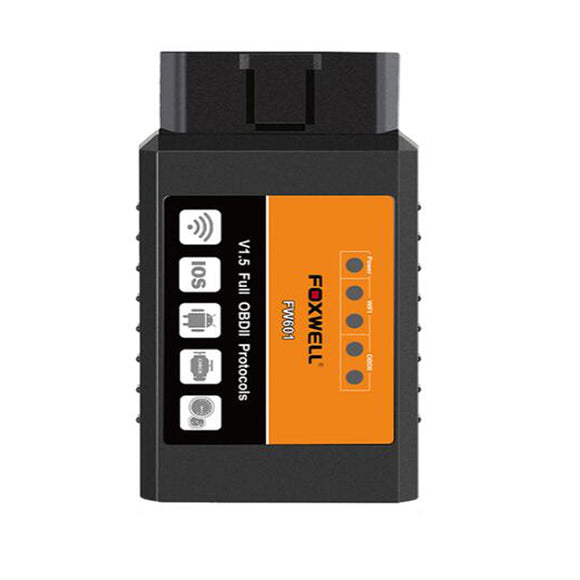 FOXWELL FW601 Universal OBD2 ELM327 V1.5 Car Diagnostic Scanner For IOS Support WIFI