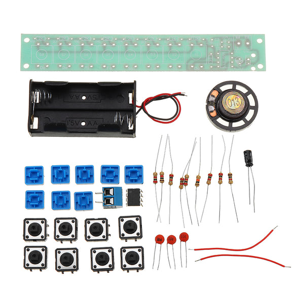 3pcs DIY NE555 Eight-note Electronic Organ Kit DIY Interest Production Control Module Kit