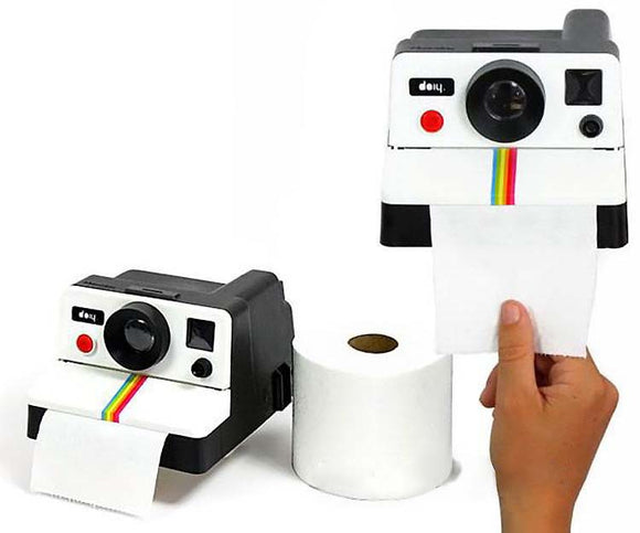 Creative Classical Camera Shape Toilet Paper Box Roll Paper Container Stand