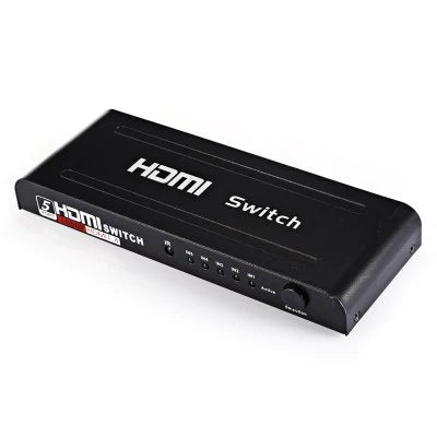 HDMI Switch Switcher 5 Input 1 Output with Remote Control