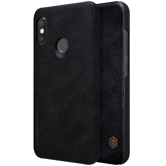 NILLKIN Flip Shockproof Smart Sleep Leather Protective Case For Xiaomi Mi A2 Lite/Xiaomi Redmi 6 Pro