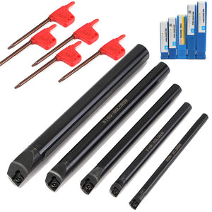 5pcs 8/10/12/16/20mm SCLCR Lathe Boring Bar Tunring Tool Holder For CCMT Inserts