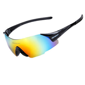 OBAOLAY SP0889 Ultralight PC Sun Glassess Sport Mountain Bike Bicycle Goggles No Frame Glasses
