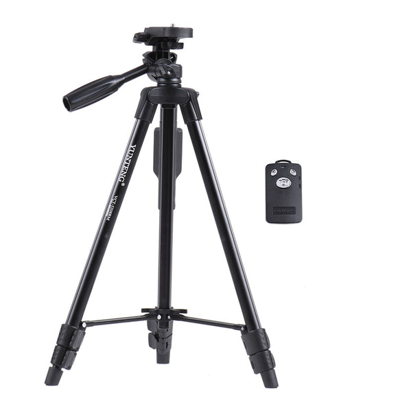 Wireless Bluetooth Remote Control Shutter Aluminum Alloy Professional Camera Phone Tripod Self Timer