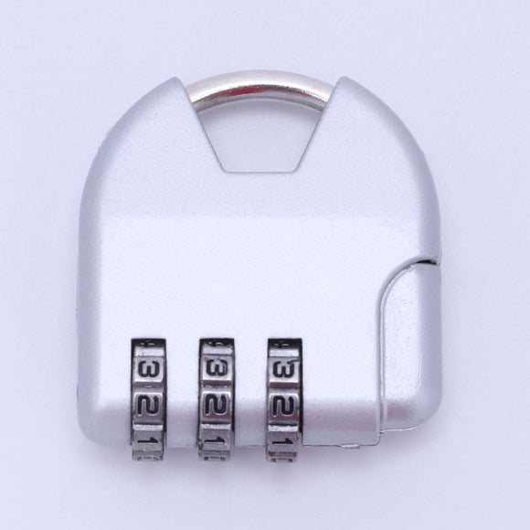 Combination Triangle Travel Suitcase Luggage Padlock Password Lock Zinc Alloy Security Lock