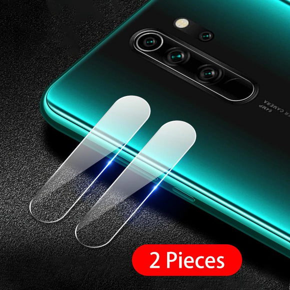 Bakeey 2PCS Anti-scratch HD Clear Tempered Glass Phone Camera Lens Protector for Xiaomi Redmi Note 8 Pro