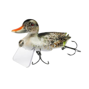 15cm Topwater Fishing Lure Duck Floating Treble Hooks For Bass/Pike/Catfish/Musk