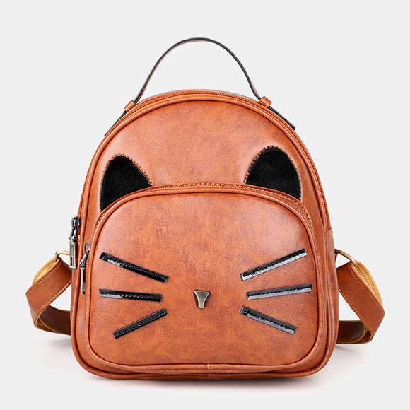 Women Crossbody Bag Cat Pattern Handbag Crossbody Bag Backpack For Date Outdoor