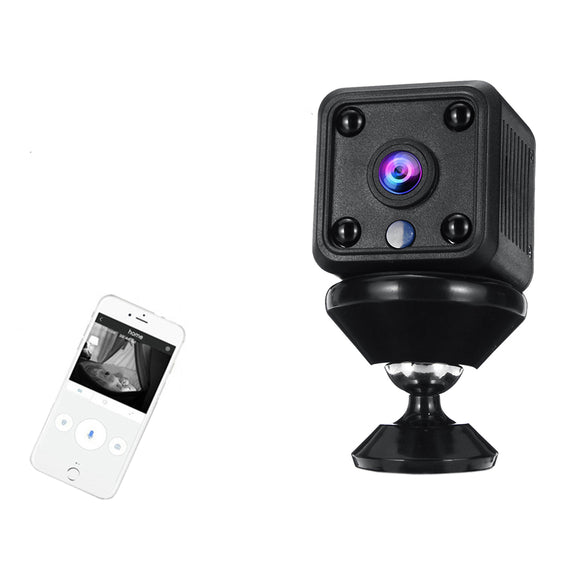 360 Rotation HD 960P WiFi Mini IP Camera Security Night Vision with Magnetic Base