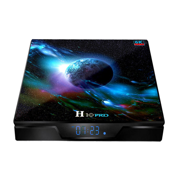 H10 PRO Allwinner H603 4GB RAM 32GB ROM 5G WIFI Android 9.0 6K 4K VP9-10 H.265 TV Box