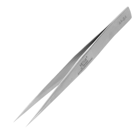 VETUS AA-SA Precision Tweezer Forceps Stainless Steel Antimagnetic Anti-acid Electronic Repair Tools