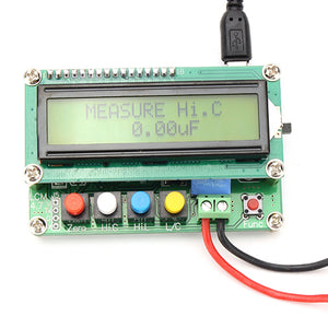 LC100-A LC Meter 1uH-100H Inductance 1pF-100mF Capacitance Table