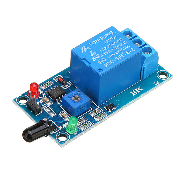 Flame Flare Detection Sensor Module 12V Infrared Receiver Module For Arduino
