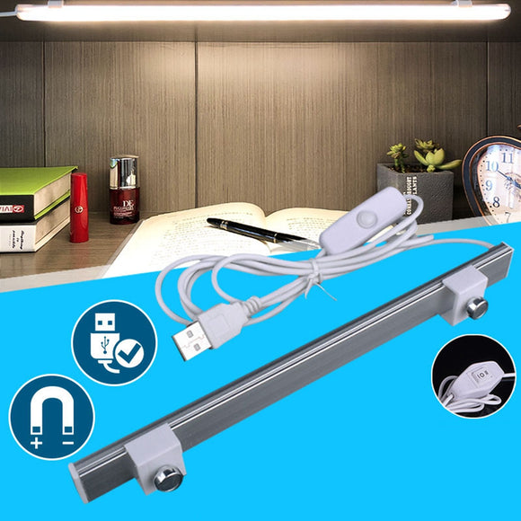 Portable USB Strip Bar LED Desk Table Lamp Light for Bedside Book Desk