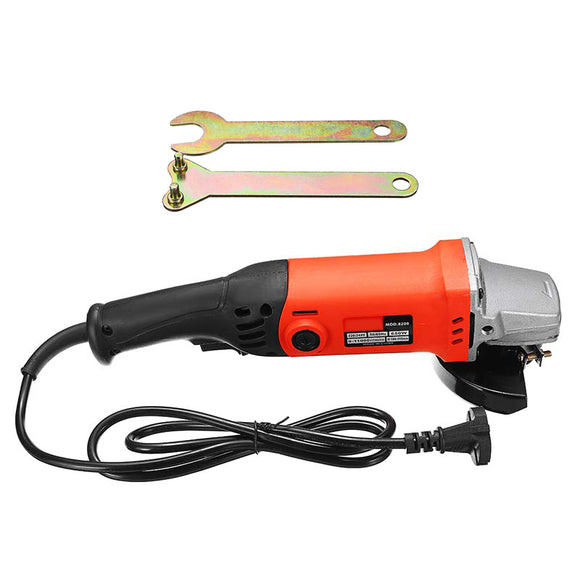 650W Electric Angle Grinder Polishing Polisher Grinding Cutting Tool with 2 Wrench