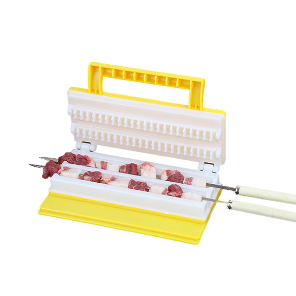 IPRee String Meat Box Machine Barbecue Roast Grill Portable Outdoor Camping Picnic Travel