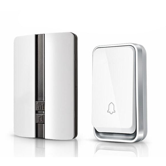 Self-powered Waterproof Wireless Doorbell Night Light Sensor No Battery 150M EU Plug