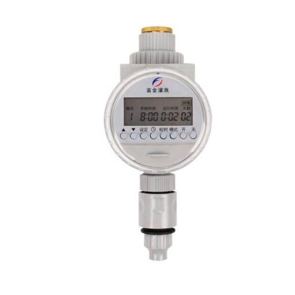 Water Timer Solar Power Automatic LCD Digital Water Saving Irrigation Controller Irrigation Timer Equipment