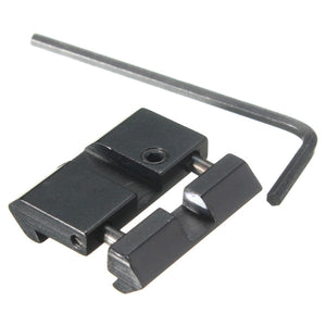 Dovetail to Weaver Picatinny Adapter Snap In Rail Adapter 11 to 22mm