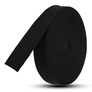 45M Cotton Tape Webbing Bag Binding Belt Fabric Strap Sewing Roll For Bunting Apron Bag Belt